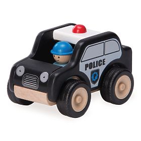 Wonderworld Vehicul de patrulare din lemn Mini