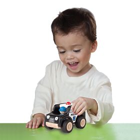 Wonderworld Vehicul de patrulare din lemn Mini