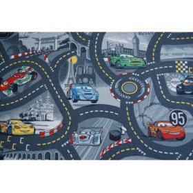 Foresee pull the wool over eyes metric Covoras pentru copii CARS – Strazi rosii - banaby.ro